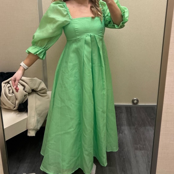 ASOS Green Midi Dress - Picture 6 of 6